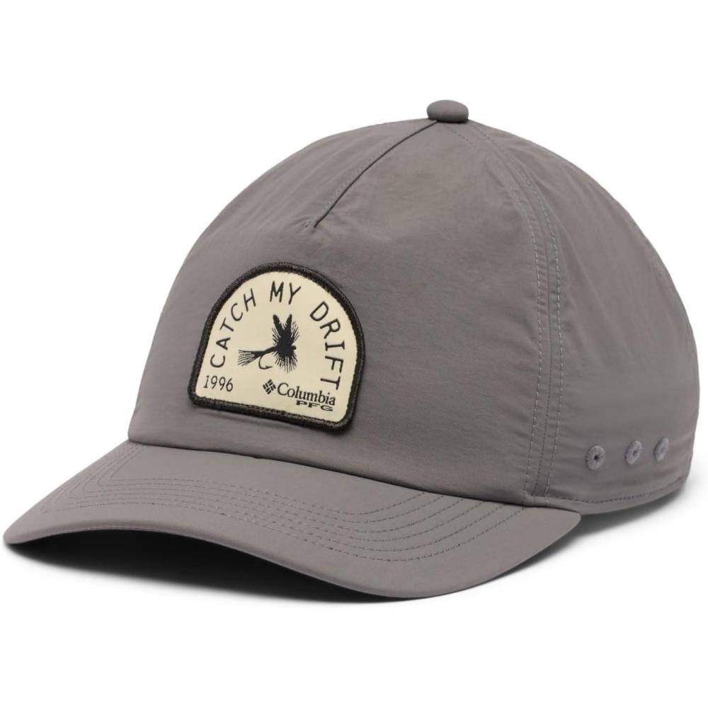 imageColumbia UnisexAdult PFG Lost Waters Snap BackCity GreyBeachCatch My Drift