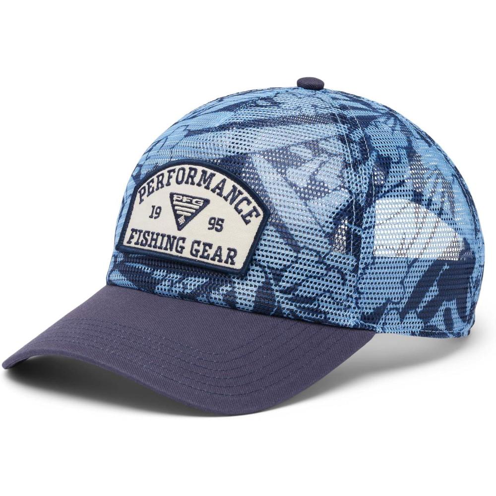 imageColumbia UnisexAdult PFG Tie Down Mesh Snap BackNocturnal TropictonesNocturnal