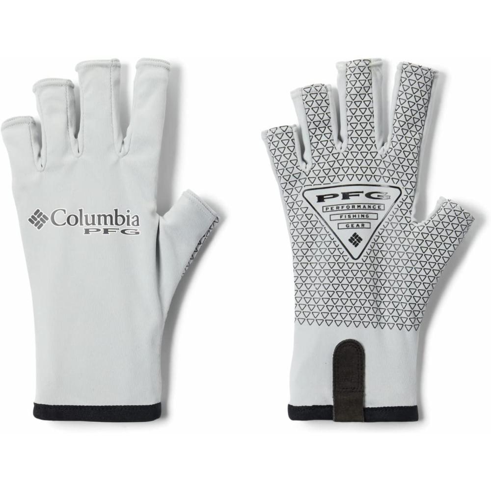 imageColumbia UnisexAdult Terminal Tackle Fishing GloveCool Grey