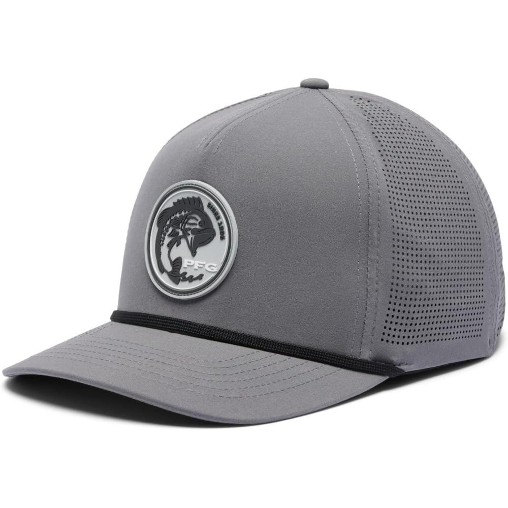 imageColumbia UnisexAdult Tidal Pursuit 3D Stretch Snap BackCity GreyFish Circle Bass