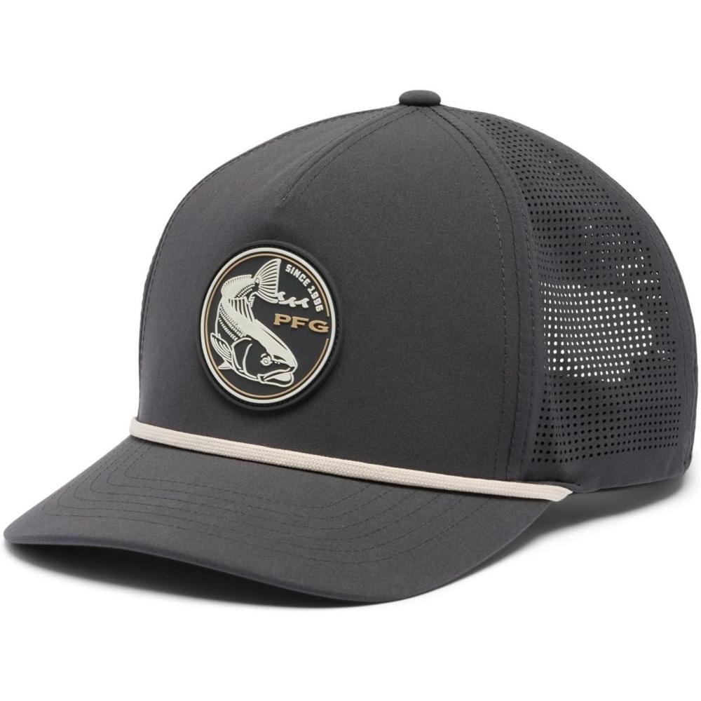 imageColumbia UnisexAdult Tidal Pursuit 3D Stretch Snap BackSharkFish Circle Red Fish