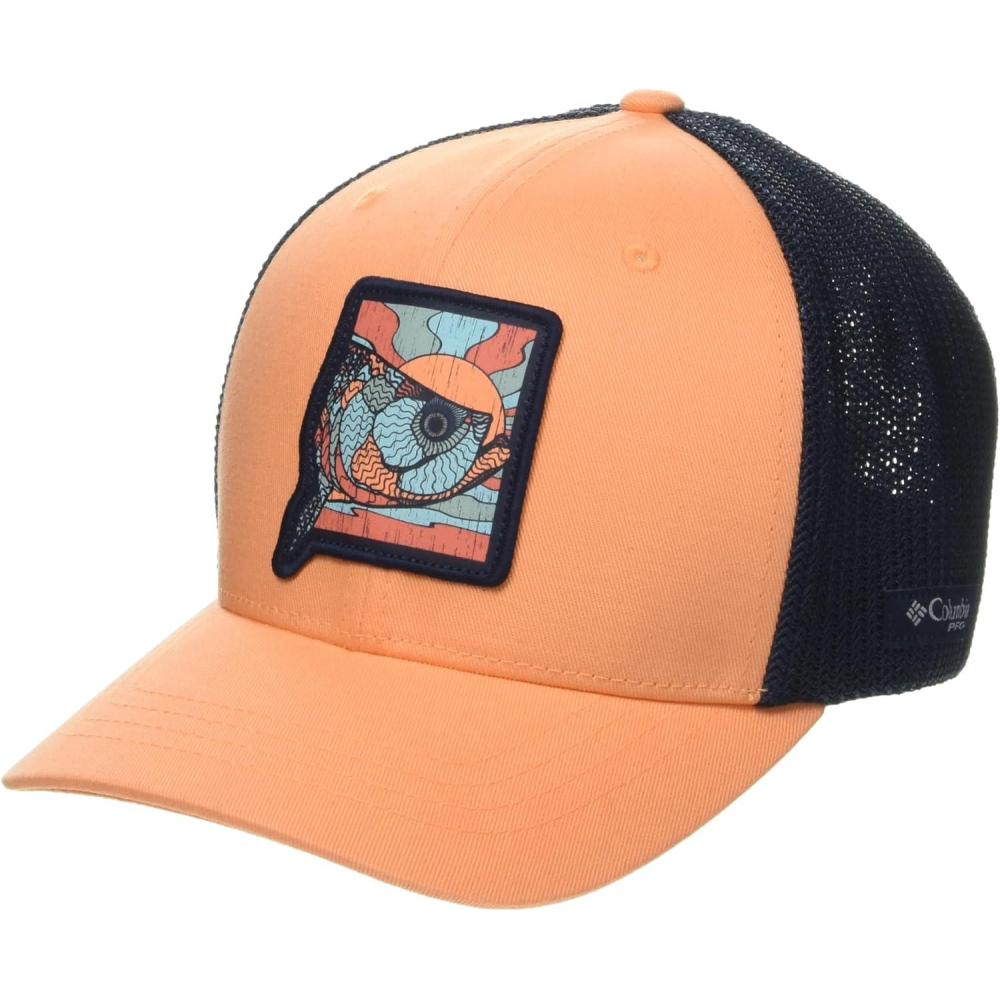 imageColumbia UnisexChild Junior Mesh Ball CapBright NectarNocturnalSunset Fish