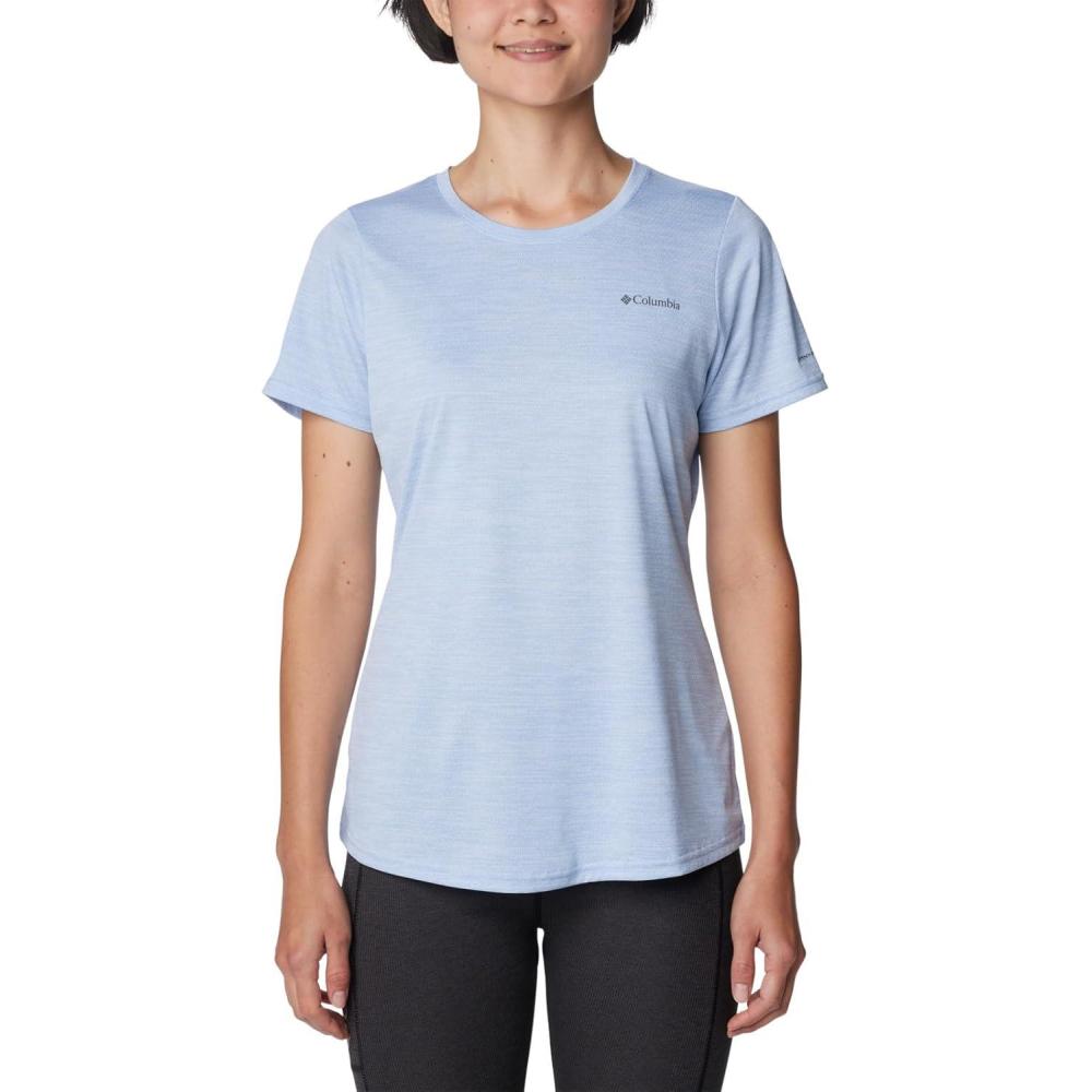 imageColumbia Womens Alpine Chill Zero Short Sleeve TeeTShirtWhisper Heather