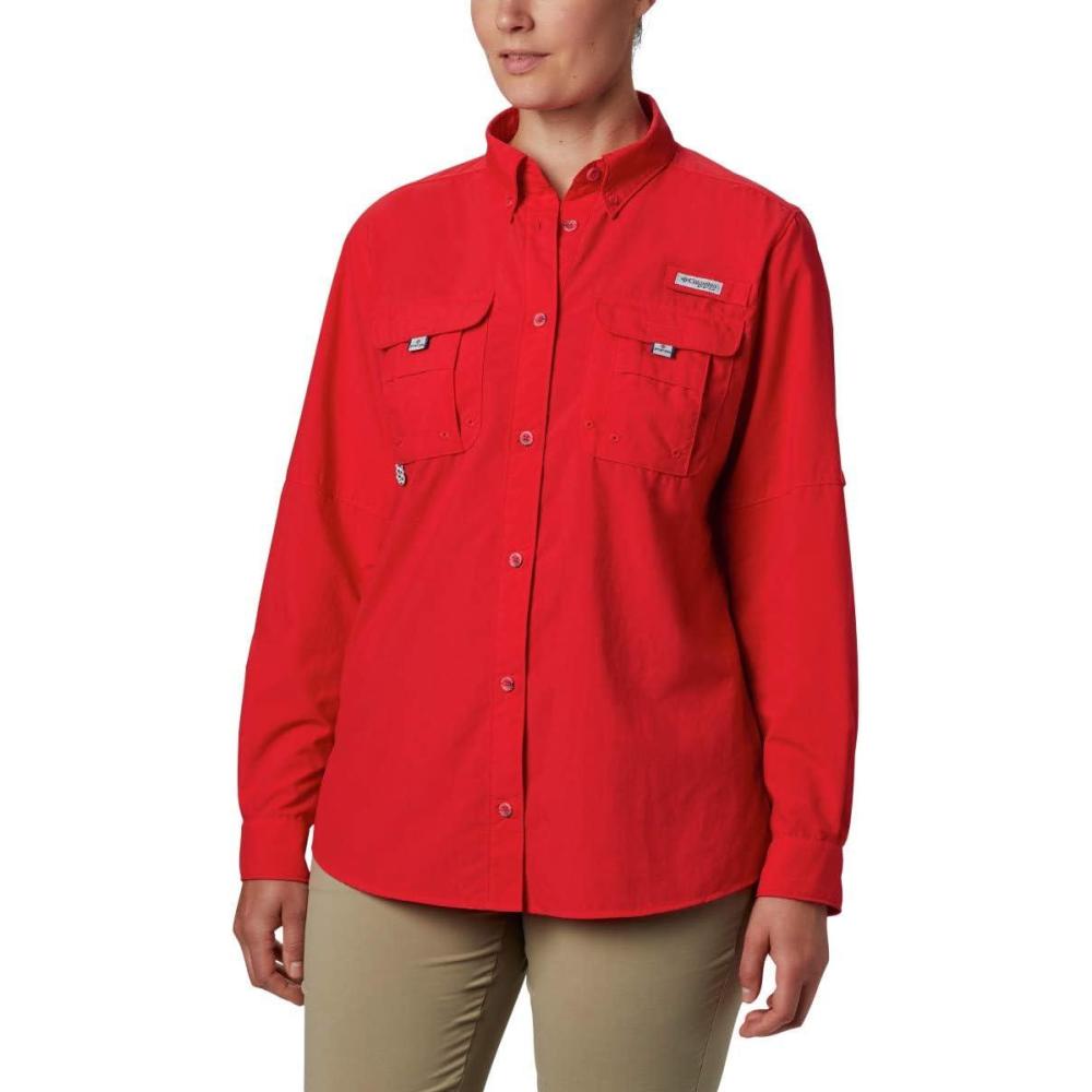 imageColumbia Womens Bahama Long SleeveRed Lily