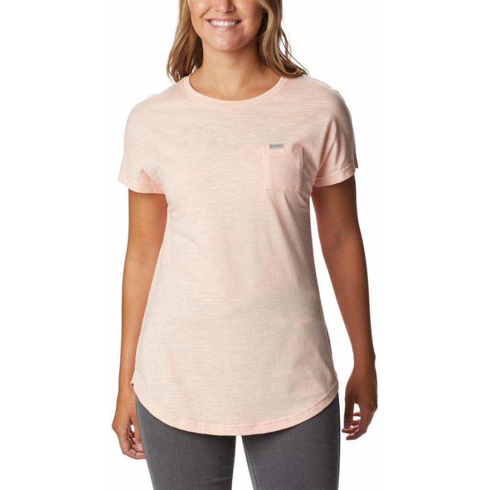 imageColumbia Womens Cades Cape TeePeach Blossom