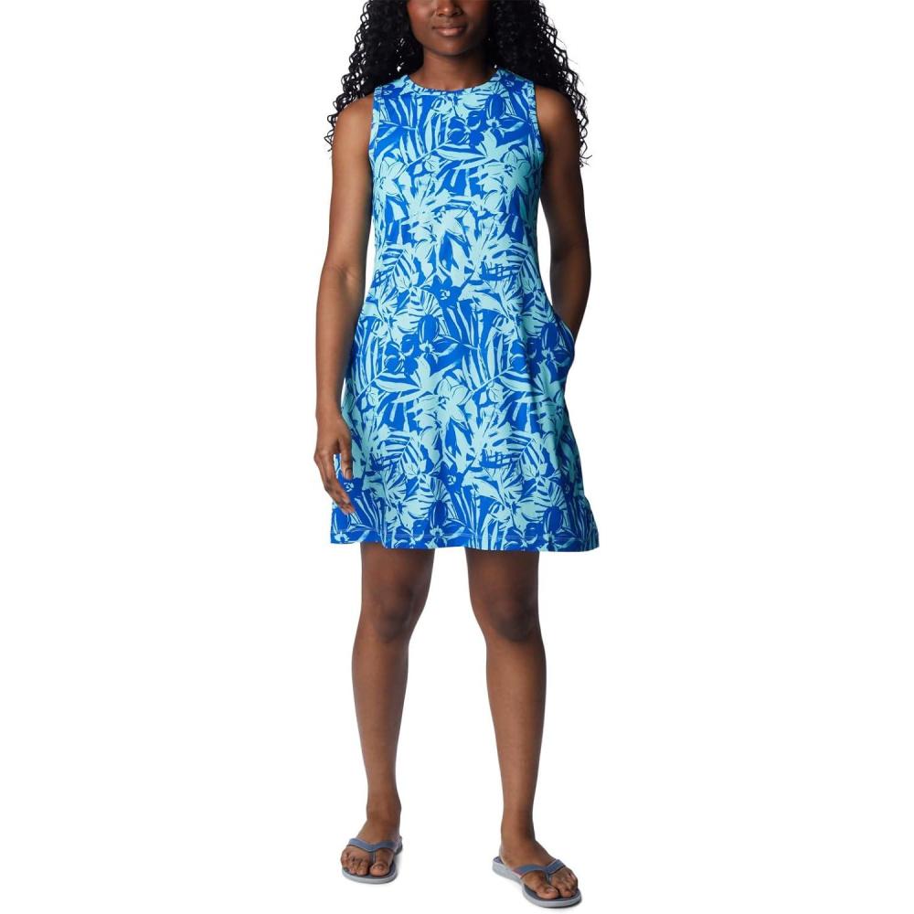 imageColumbia Womens Freezer Tank DressBlue Macaw Palmtropics