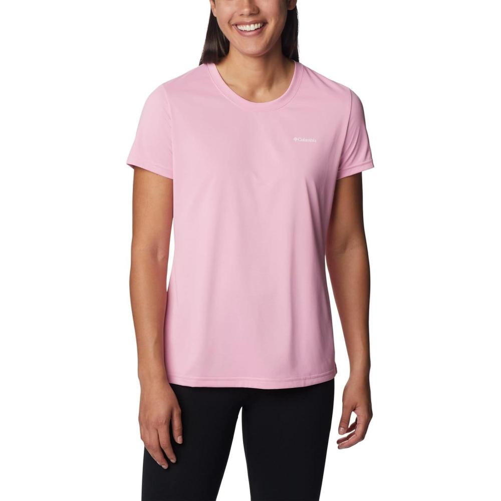 imageColumbia Womens Hike Graphic Short Sleeve TeeWild Rose Heather