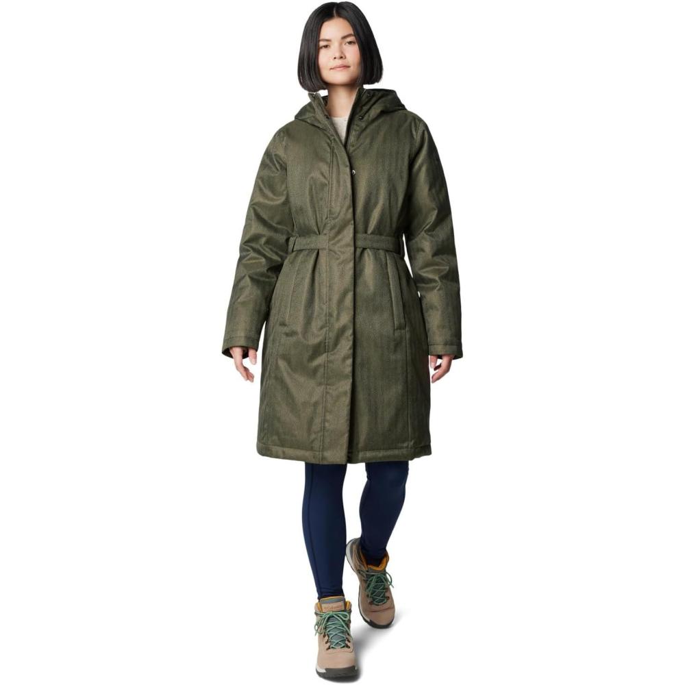 imageColumbia Womens Juniper Ridge II Down JacketStone Green Herringbone