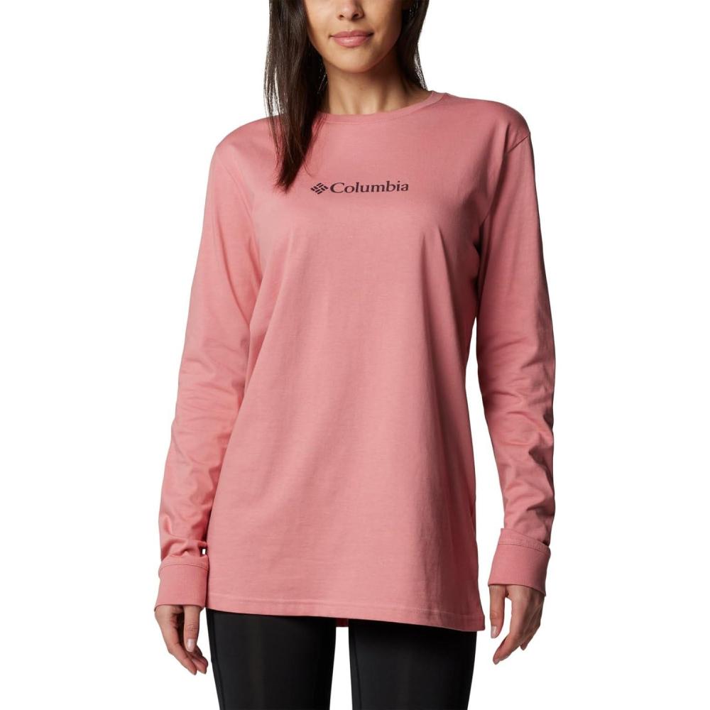 imageColumbia Womens North Cascades Long Sleeve TeePink AgaveGem Columbia