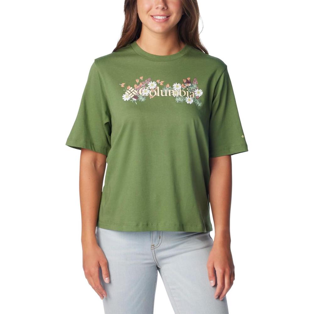 imageColumbia Womens North Cascades Relaxed TeeCanteenBranded Bouquet