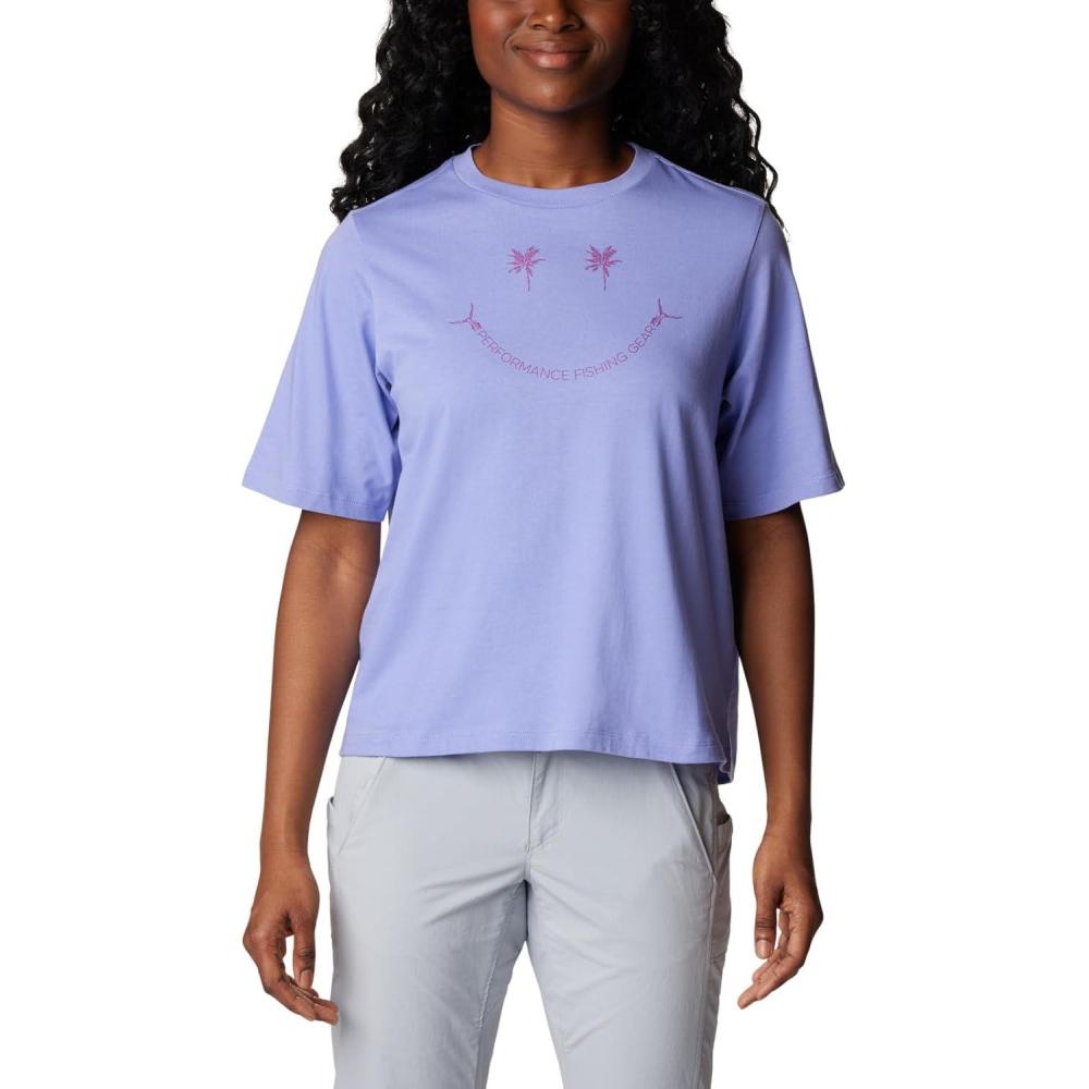 imageColumbia Womens North Cascades Relaxed TeeFairytale Berry Jam Grin