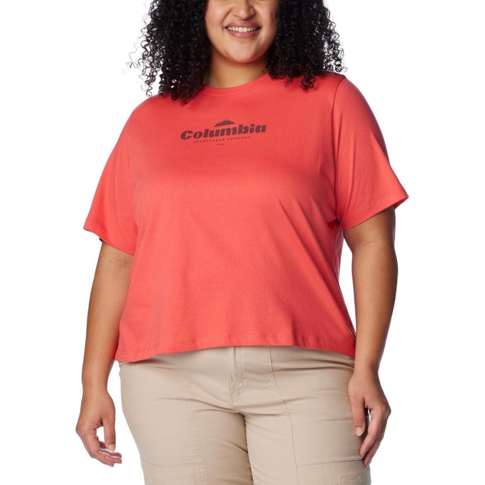 imageColumbia Womens North Cascades Relaxed TeeJuicyElevated High