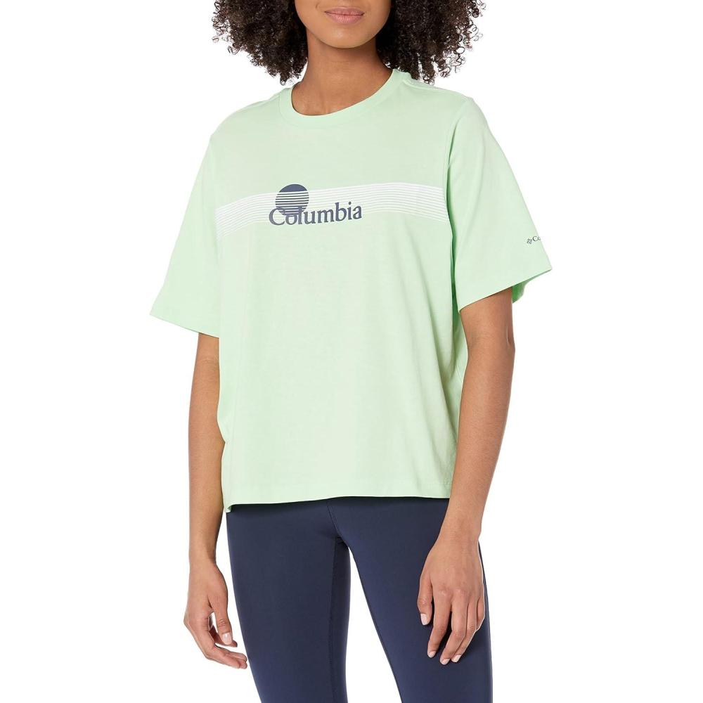 imageColumbia Womens North Cascades Relaxed TeeKey WestInverted Brand Graphic
