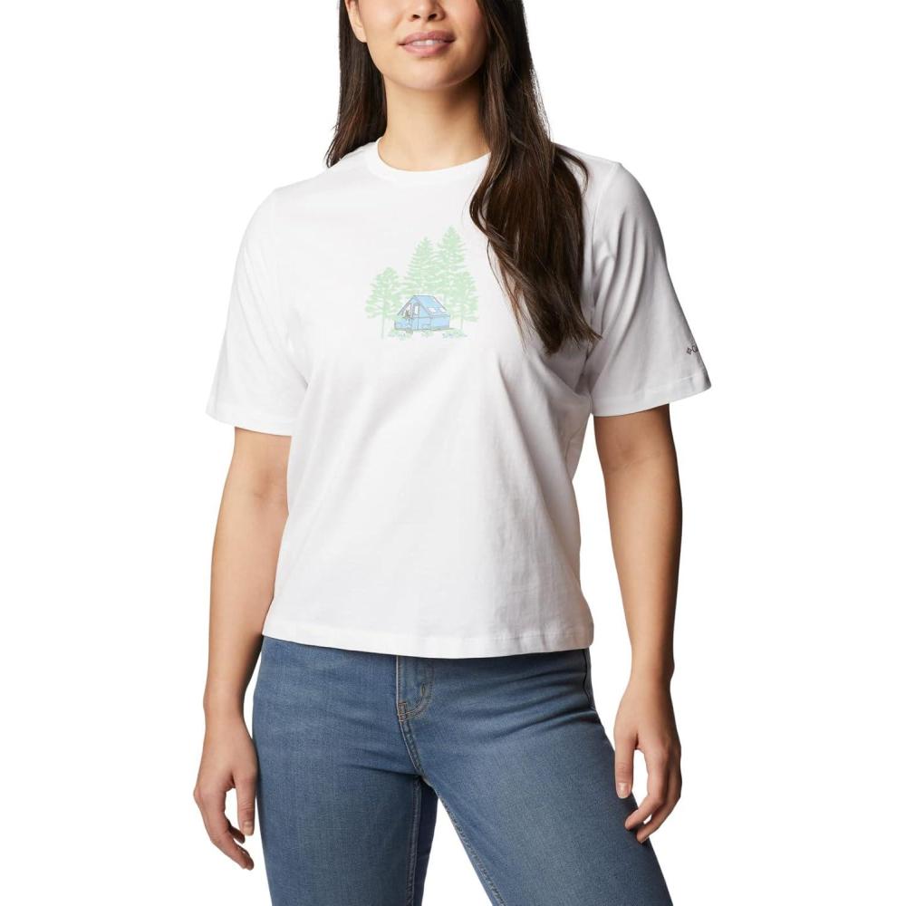 imageColumbia Womens North Cascades Relaxed TeeWhiteBest Site