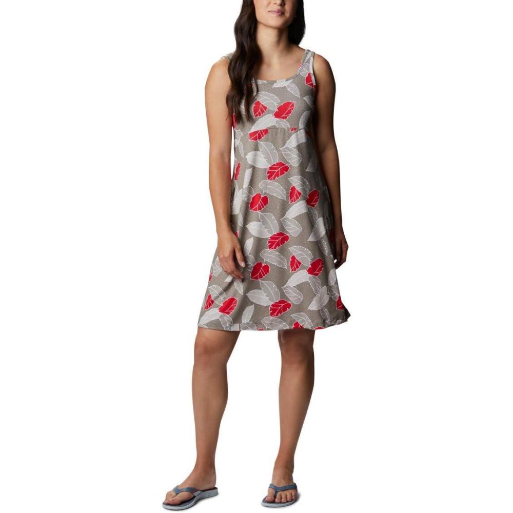 imageColumbia Womens PFG Freezer III DressKettle Ditsy Leaves Print