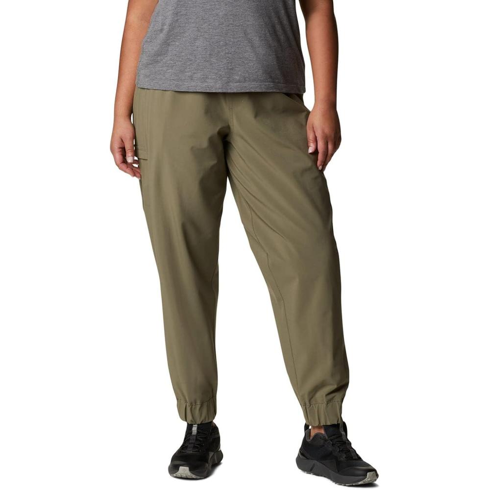 imageColumbia Womens Pleasant Creek Jogger Safari Typhoon BloomsStone Green
