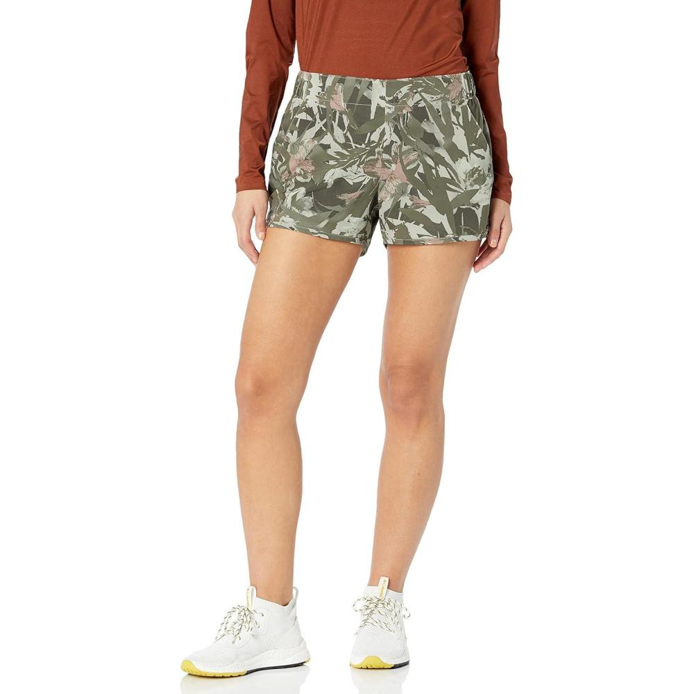imageColumbia Womens Pleasant Creek Stretch ShortPleasant Creek Stretch ShortStone GreenFloriculture
