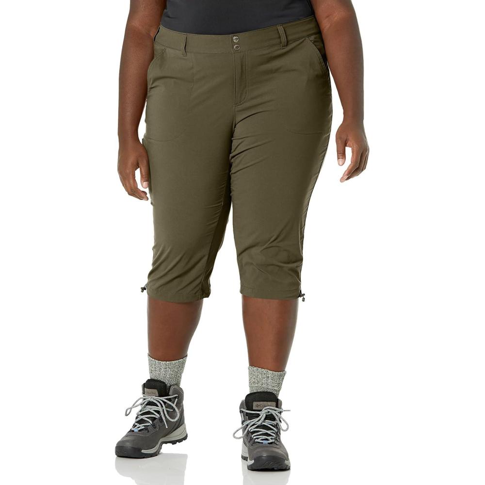 imageColumbia Womens Saturday Trail II Knee PantStone Green