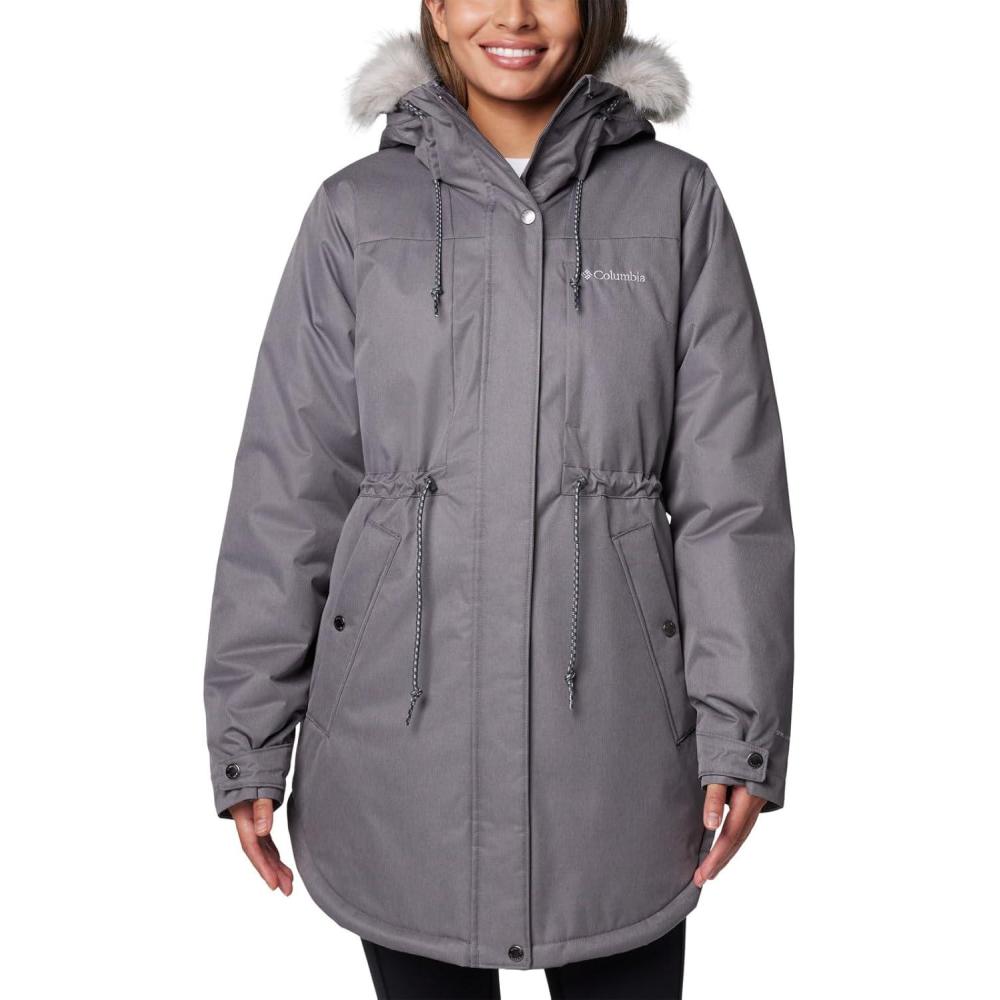imageColumbia Womens Suttle Mountain II Mid Insulated JacketCity Grey