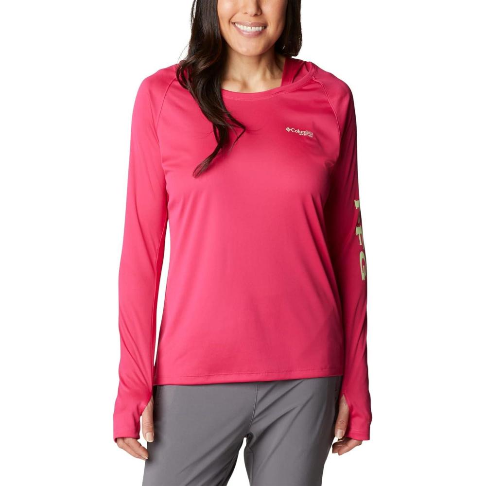 imageColumbia Womens Tidal Tee HoodieCactus Pink Key West Logo