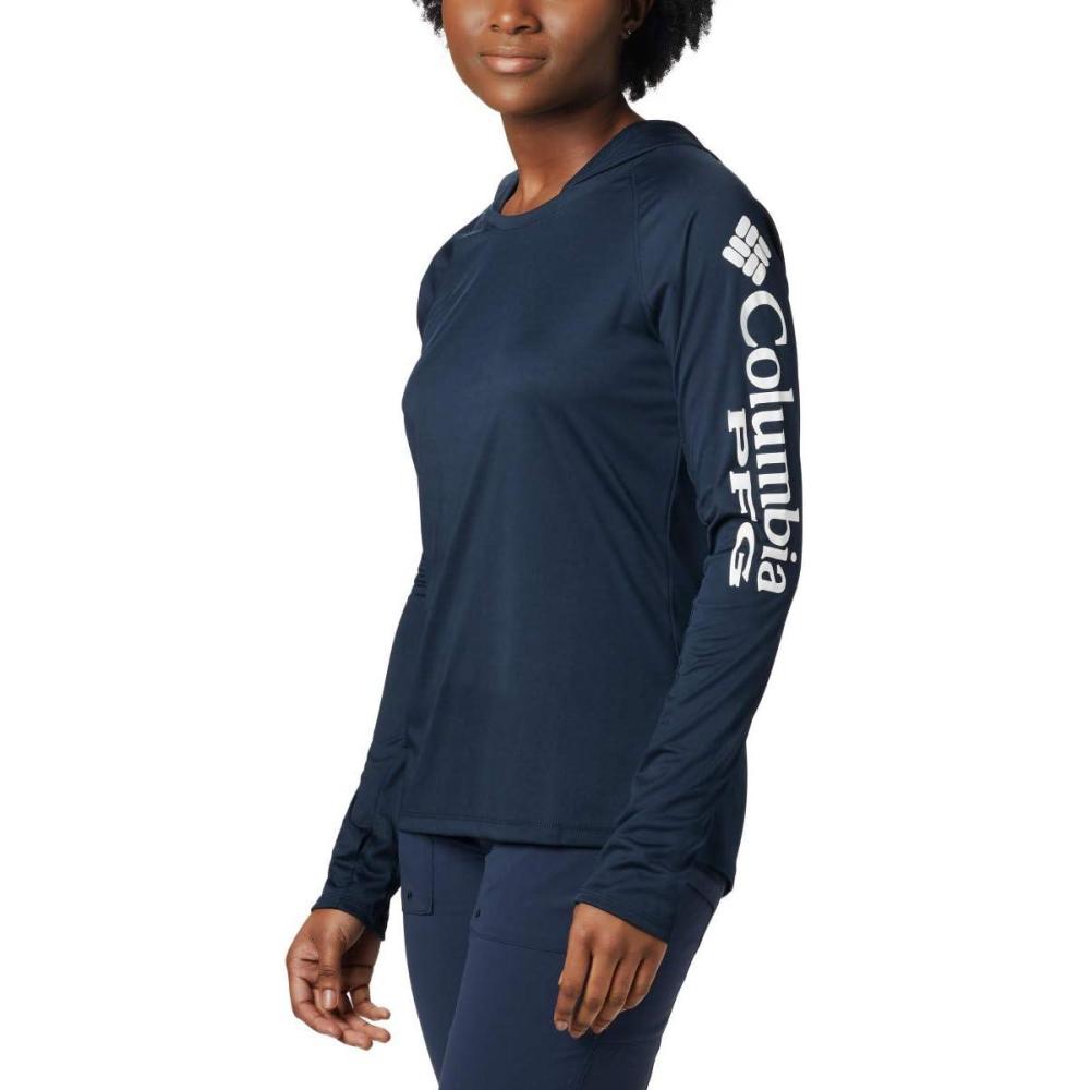 imageColumbia Womens Tidal Tee HoodieCollegiate NavyWhite Logo