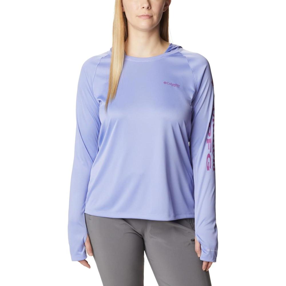 imageColumbia Womens Tidal Tee HoodieFairytaleBerry Jam Logo
