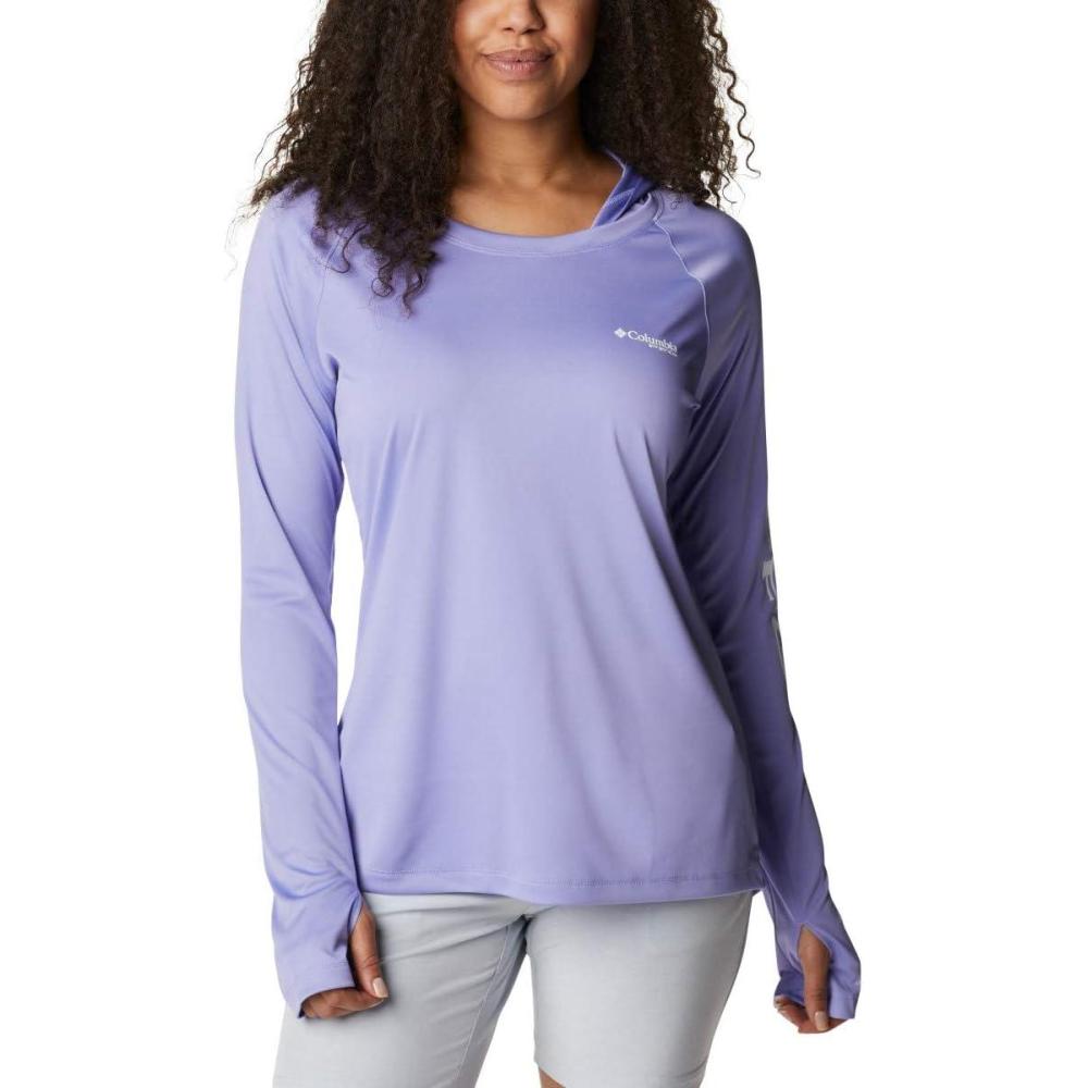 imageColumbia Womens Tidal Tee HoodieFairytaleWhite Logo