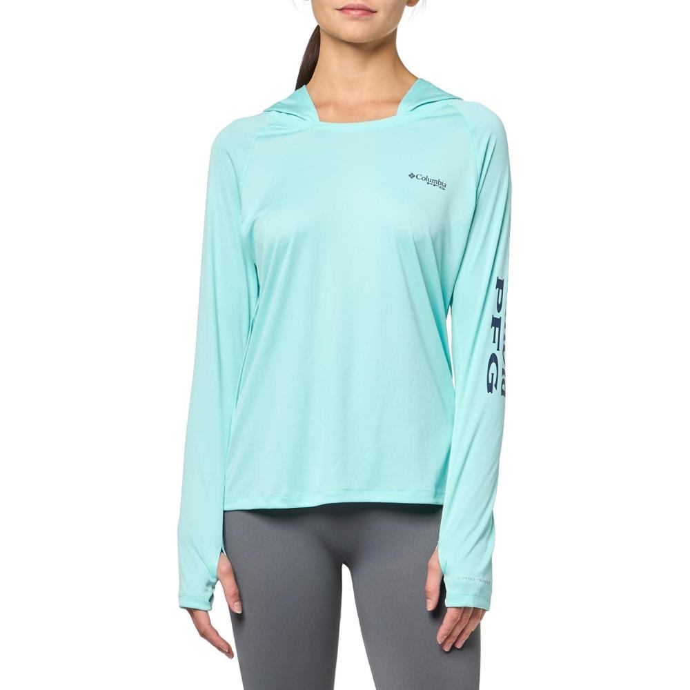imageColumbia Womens Tidal Tee HoodieGulf StreamCarbon Logo