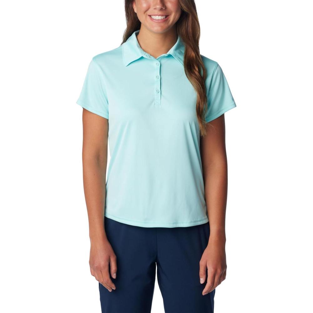 imageColumbia Womens Tidal Tee Short Sleeve PoloGulf Stream