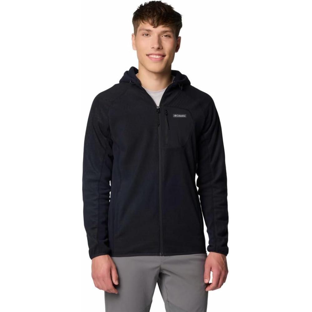 imageColumbia mens Outdoor Tracks Hooded Full Zip IiBlack