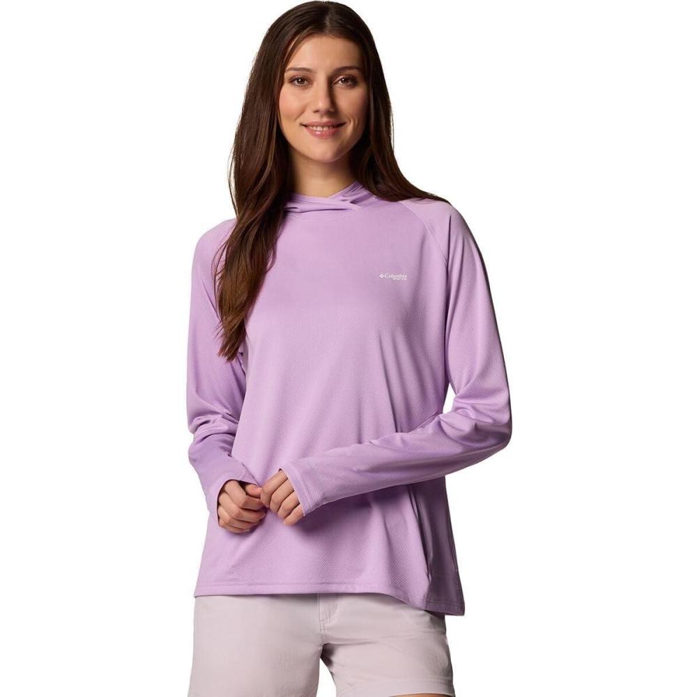 imageColumbia womens Pfg Solar Stream Elite HoodieHydrangea
