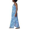 Columbia Freezer Maxi Dress(Blue Macaw Swirlscape)