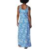 Columbia Freezer Maxi Dress(Blue Macaw Swirlscape)