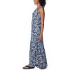 Columbia Freezer Maxi Dress(Collegiate Navy Serenoa Tonal)