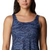 Columbia Freezer Maxi Dress(Collegiate Navy Swirlscape)