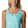 Columbia Freezer Maxi Dress(Electric Turquoise Swirlscape)