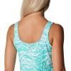Columbia Freezer Maxi Dress(Electric Turquoise Swirlscape)