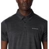 Columbia Mens Alpine Chill Zero Polo(Black Heather)