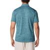 Columbia Mens Alpine Chill Zero Polo(Cloudburst Heather)