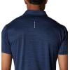 Columbia Mens Alpine Chill Zero Polo(Collegiate Navy Heather)