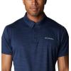 Columbia Mens Alpine Chill Zero Polo(Collegiate Navy Heather)
