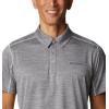 Columbia Mens Alpine Chill Zero Polo(Columbia Grey Heather)