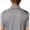 Columbia Mens Alpine Chill Zero Polo(Columbia Grey Heather)