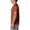 Columbia Mens Alpine Chill Zero Short Sleeve Crew(Auburn Heather)