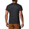 Columbia Mens Alpine Chill Zero Short Sleeve Crew(Black Heather)