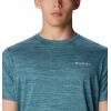 Columbia Mens Alpine Chill Zero Short Sleeve Crew(Cloudburst Heather)
