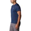 Columbia Mens Alpine Chill Zero Short Sleeve Crew(Collegiate Navy Heather)