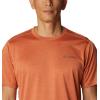 Columbia Mens Alpine Chill Zero Short Sleeve Crew(Desert Orange Heather)