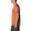 Columbia Mens Alpine Chill Zero Short Sleeve Crew(Desert Orange Heather)