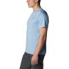 Columbia Mens Alpine Chill Zero Short Sleeve Crew(Jet Stream Heather)